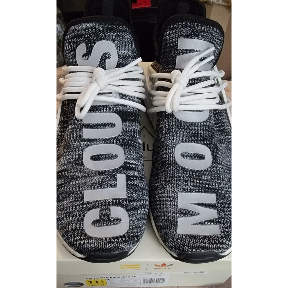 11.5 - Adidas Pharrell x NMD Human Race Trail Oreo Clouds & Moon collaborative